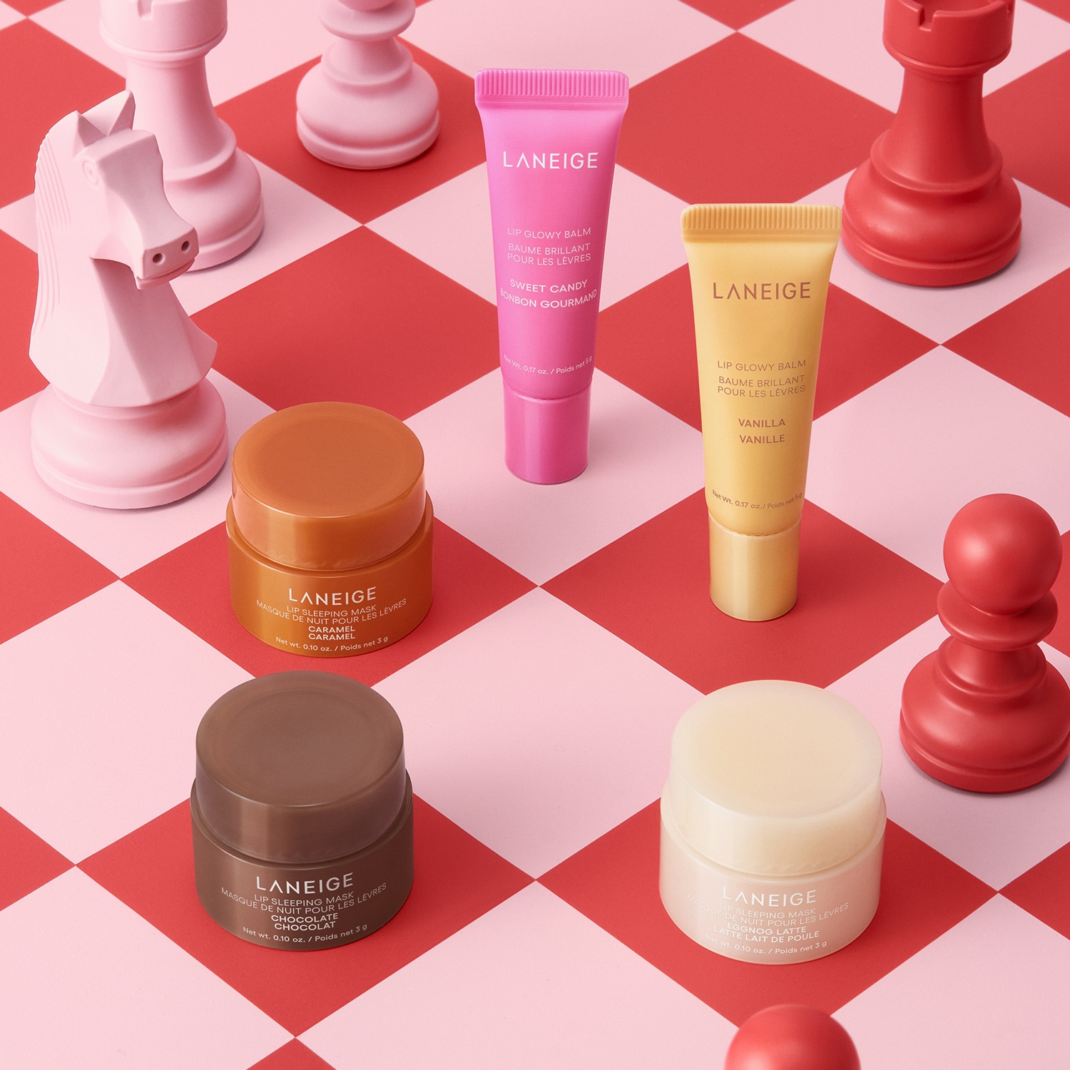 MIDNIGHT MINIS (SET MINI MASCARILLAS NOCTURNAS PARA LABIOS)